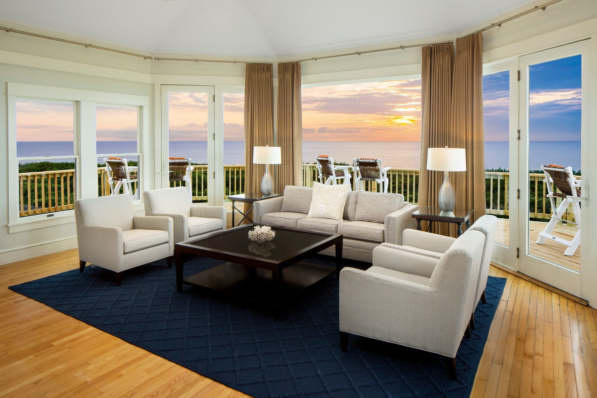 image Find peace and relaxation with your close friends and family in this cozy living room.