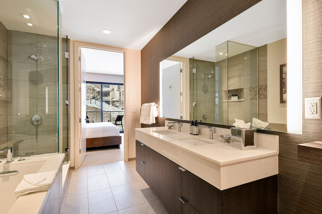 image Get ready for your day in the bathroom. Please note photos are representative and actual unit may differ.