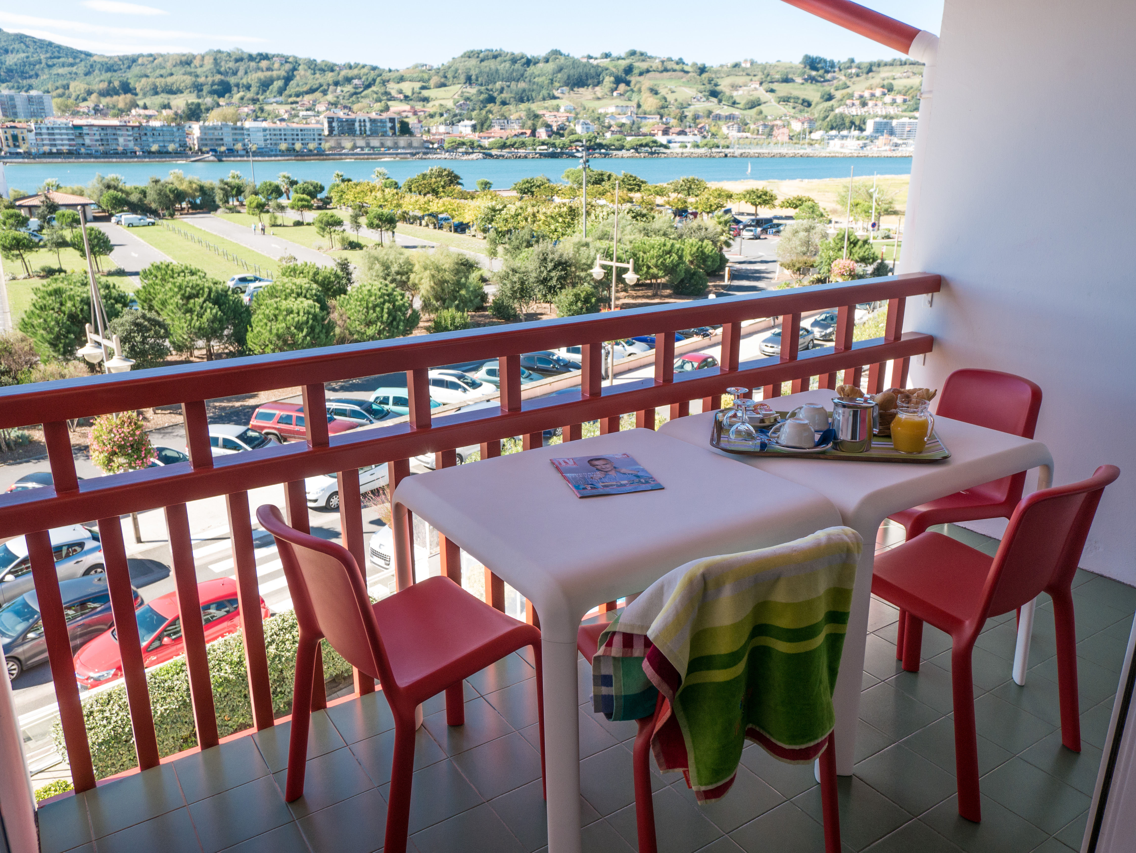 image Eat breakfast with your loved ones on your private balcony, watching the sea.