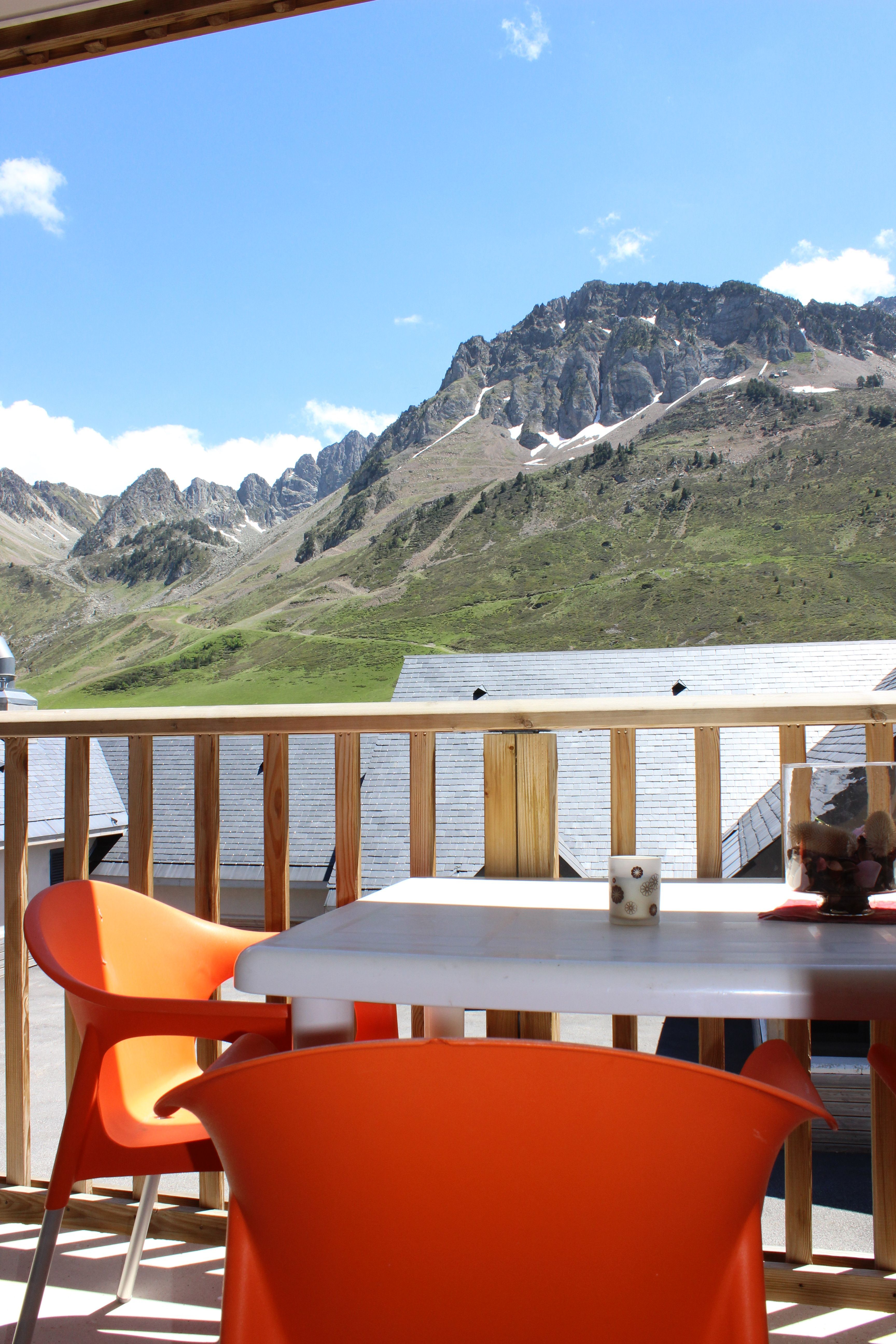 image Open the door and step out onto your terrace! Views vary!