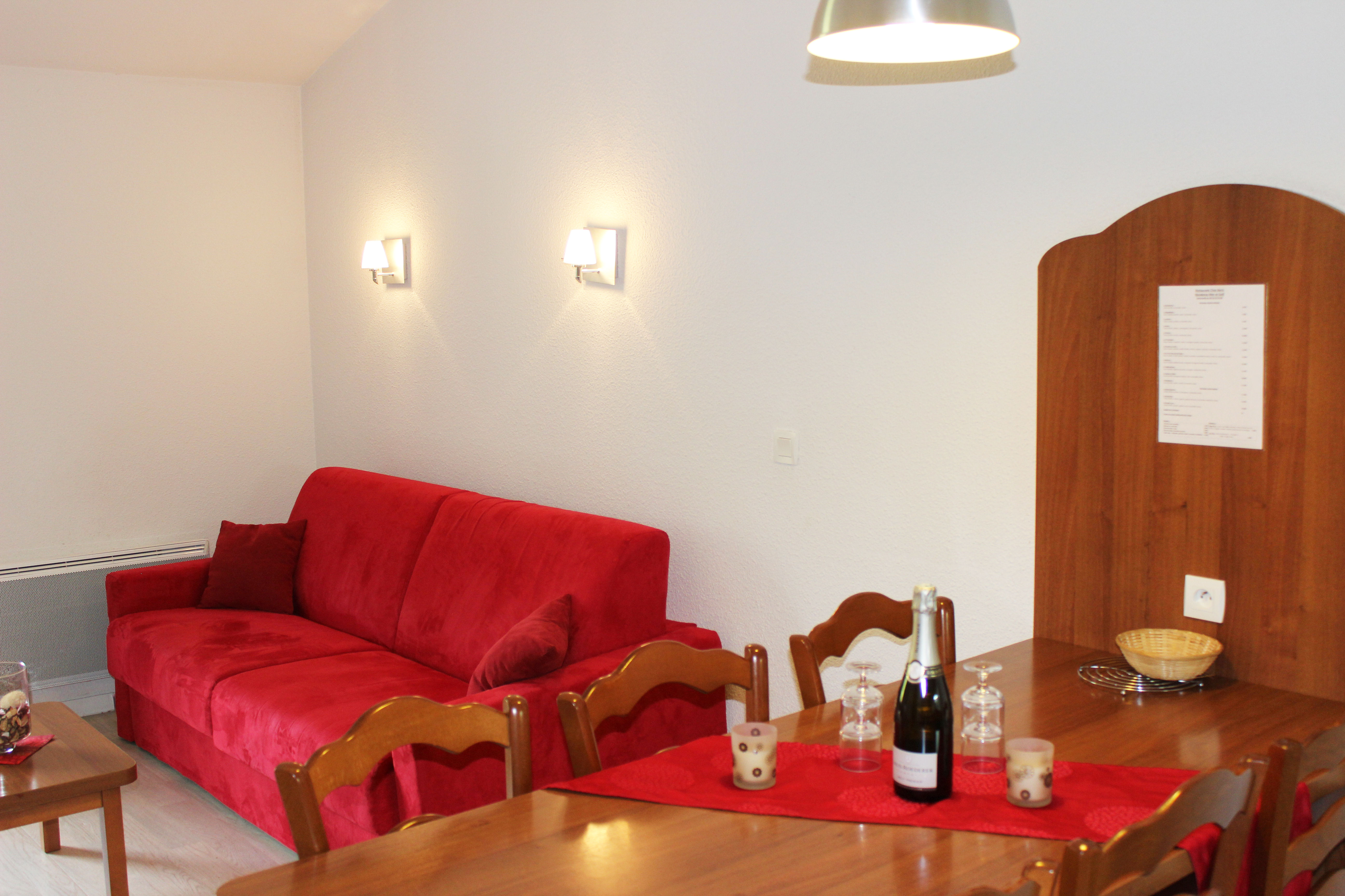 image Enjoy the warm and cozy decor.