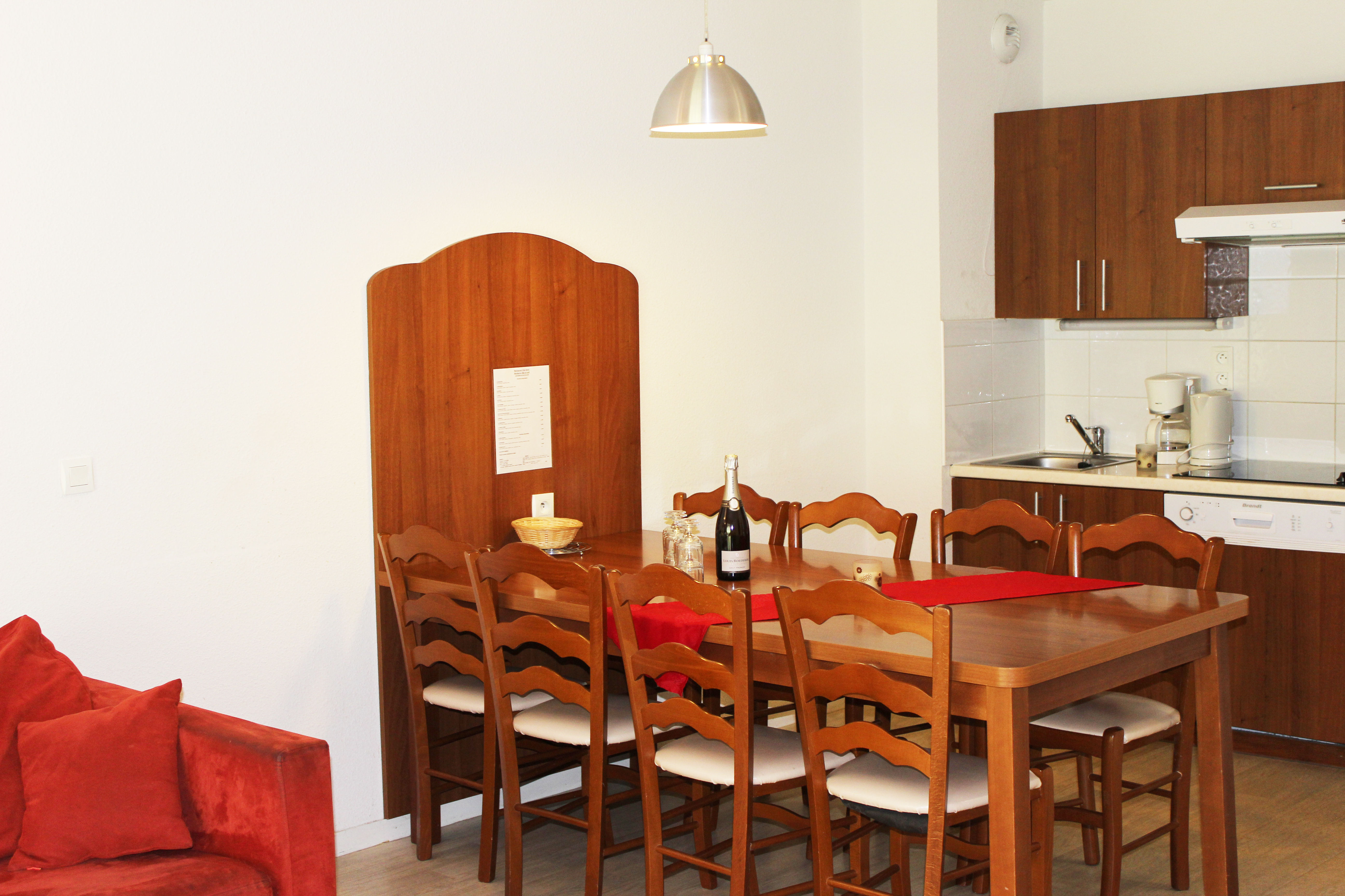 image Reconnect with loved ones over a meal at the dining table.