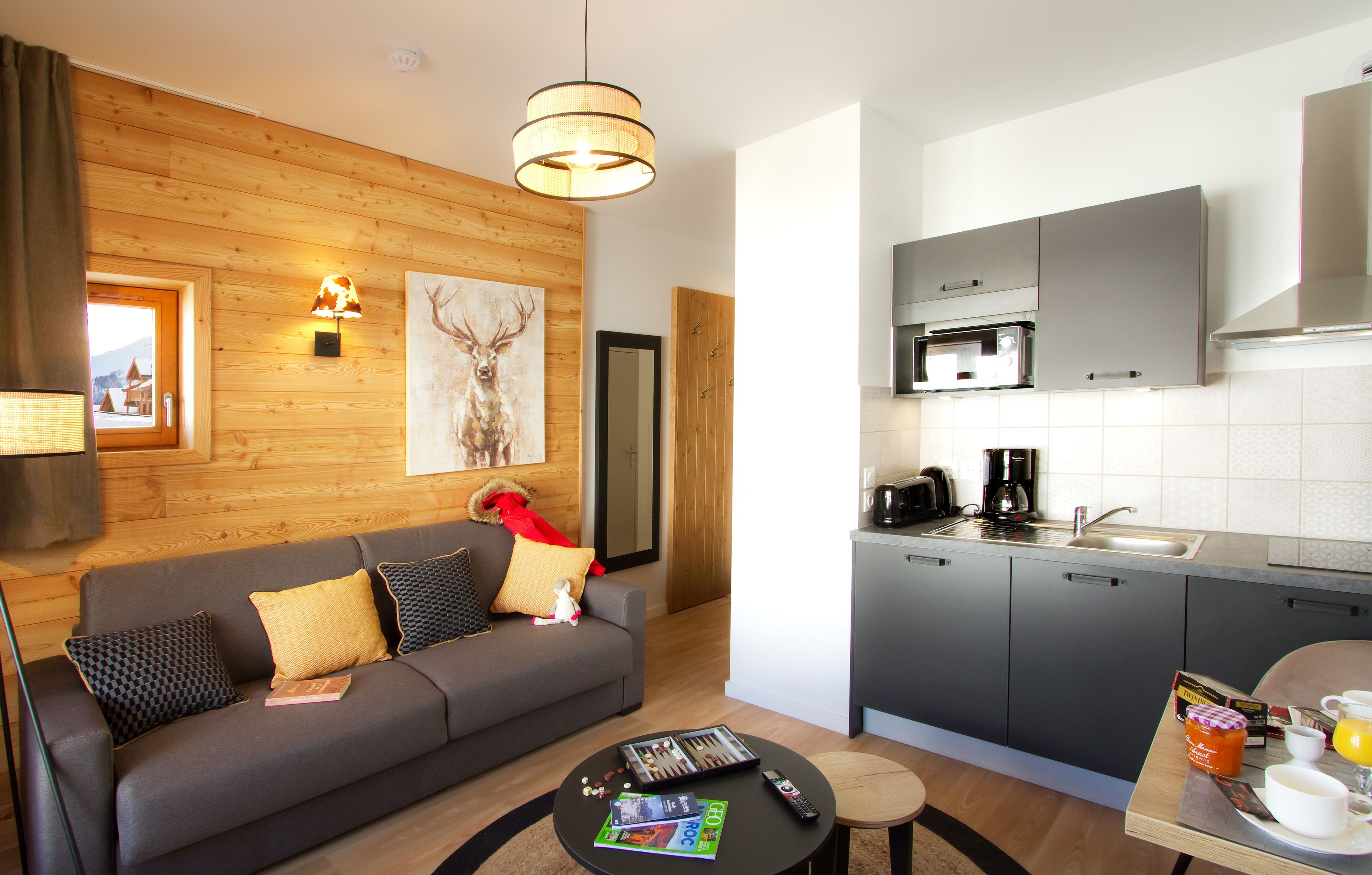 image Enjoy the warm and cozy decor.