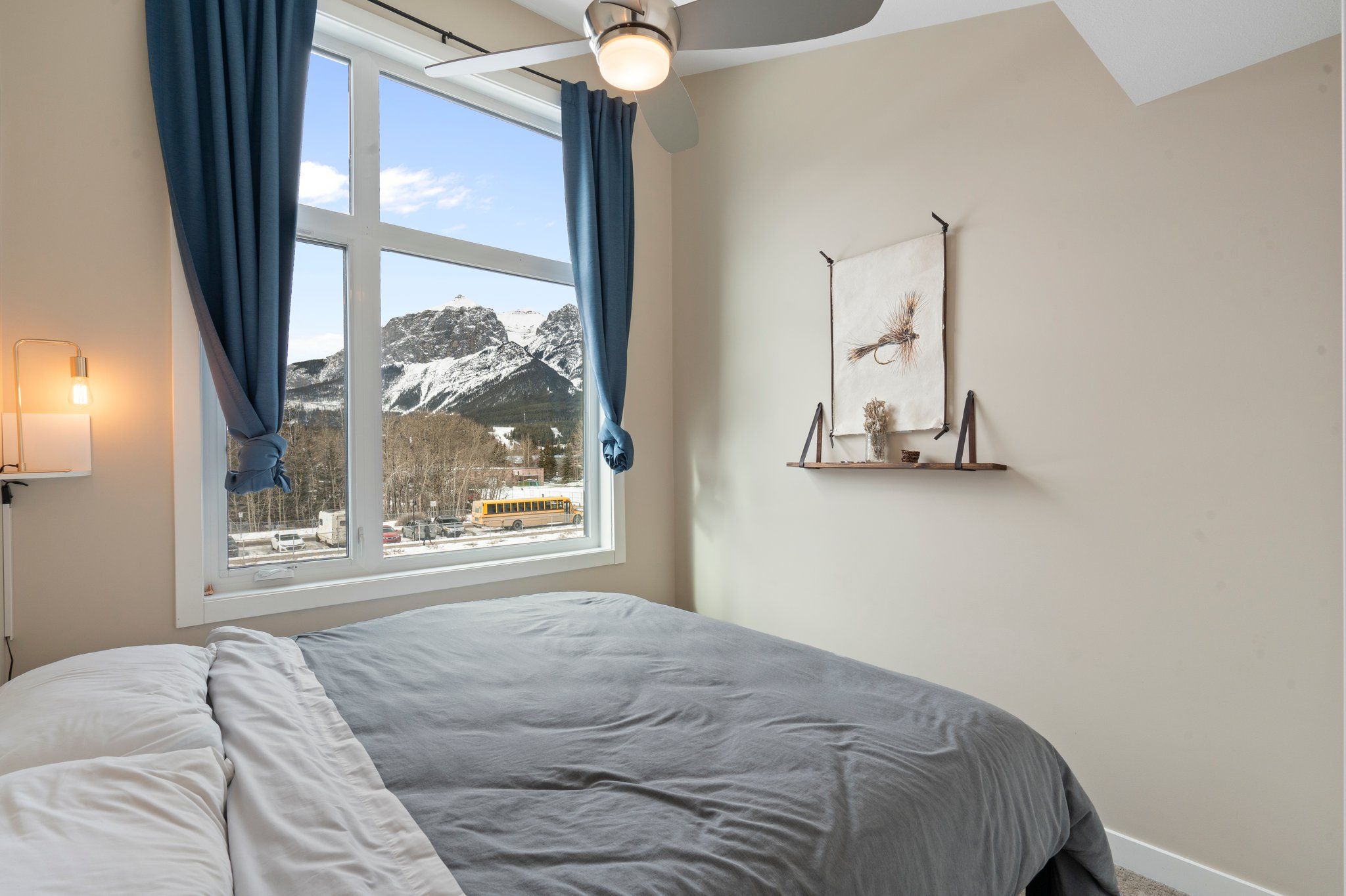 image You can enjoy mountain views from the master bedroom!