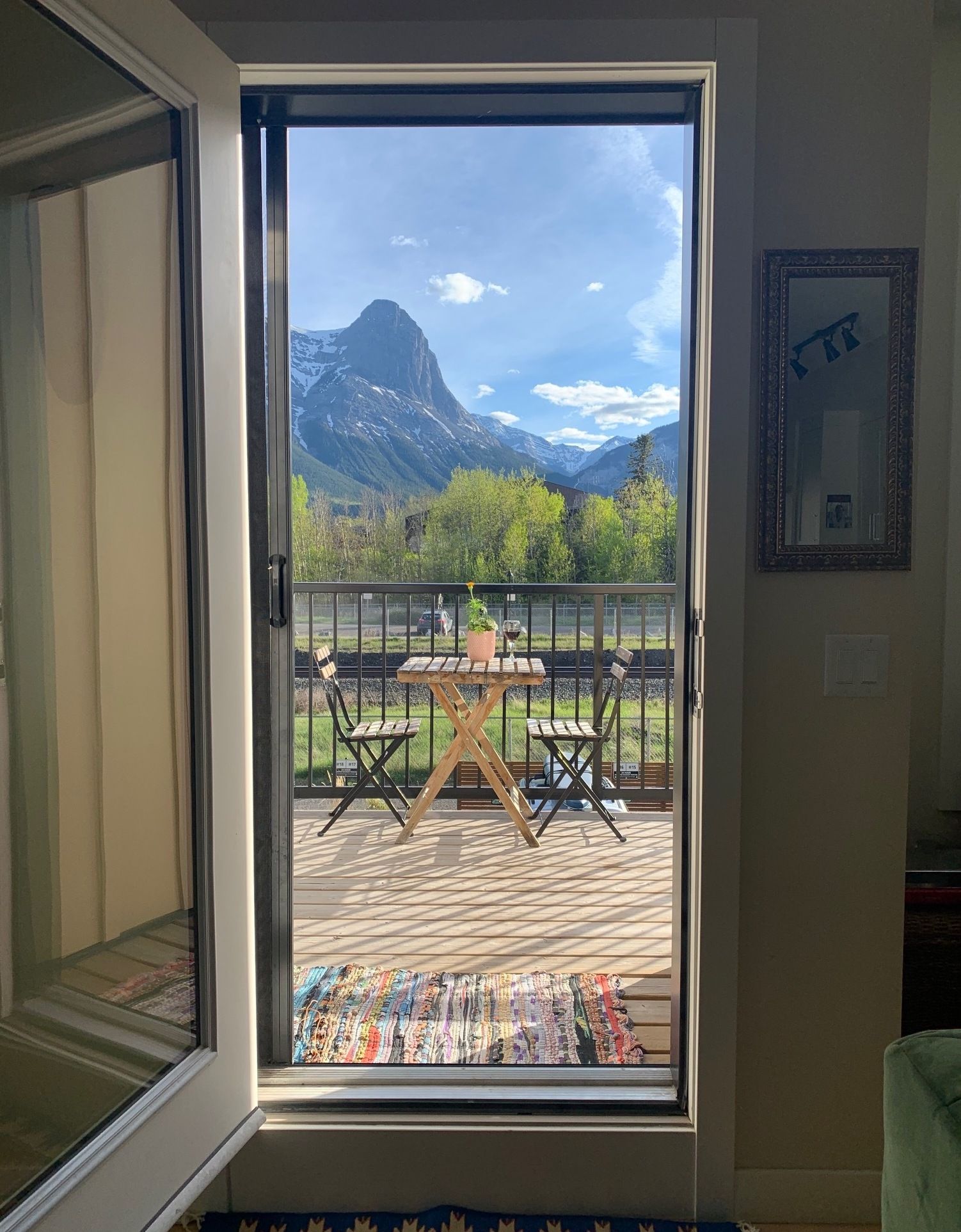 image Step out onto your balcony and breathe the fresh air.
