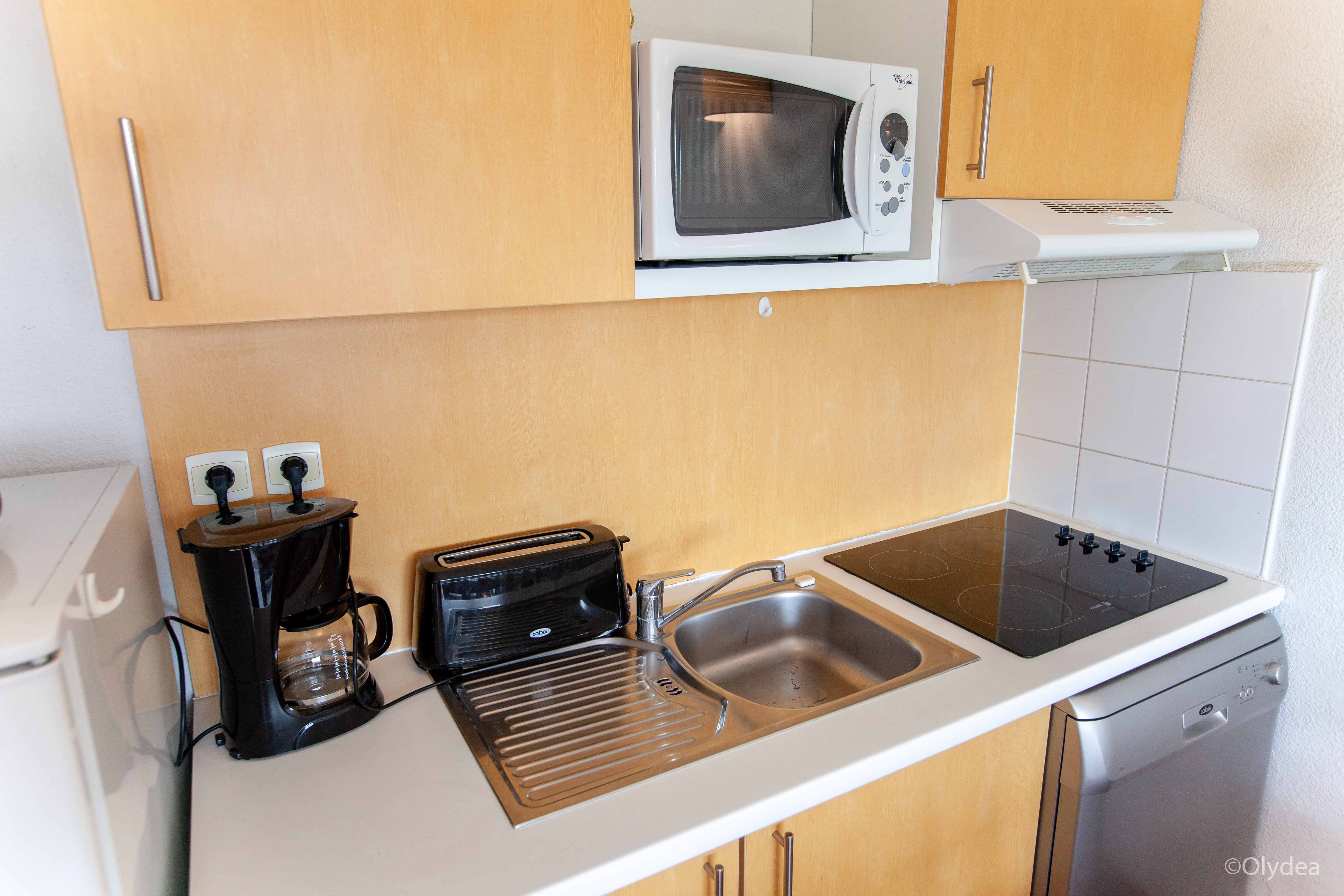 image Make a quick meal in your kitchen.