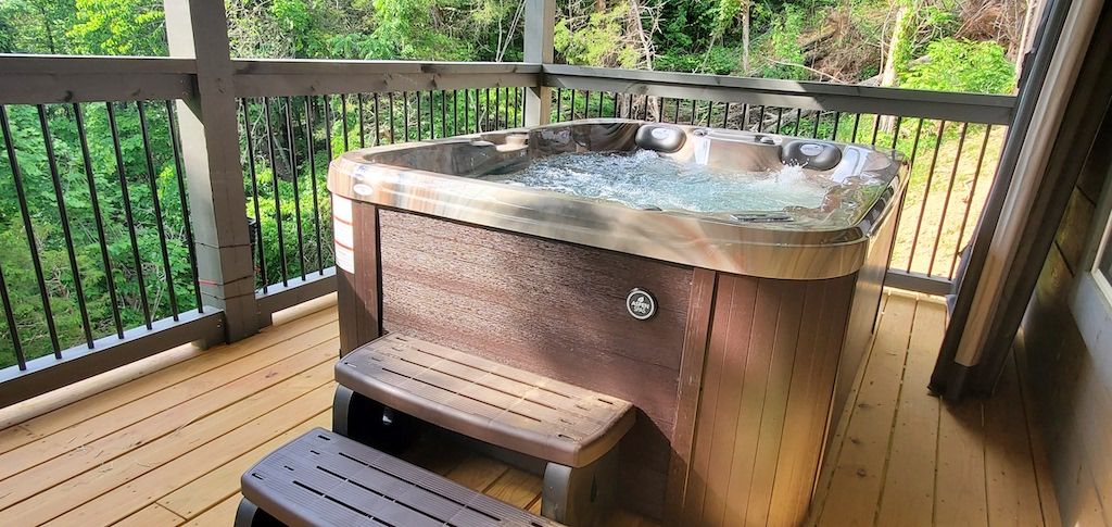 image You'll love the private hot tub!