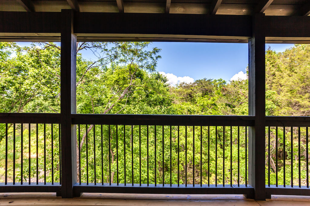 image Enjoy the view of nature from the balcony.