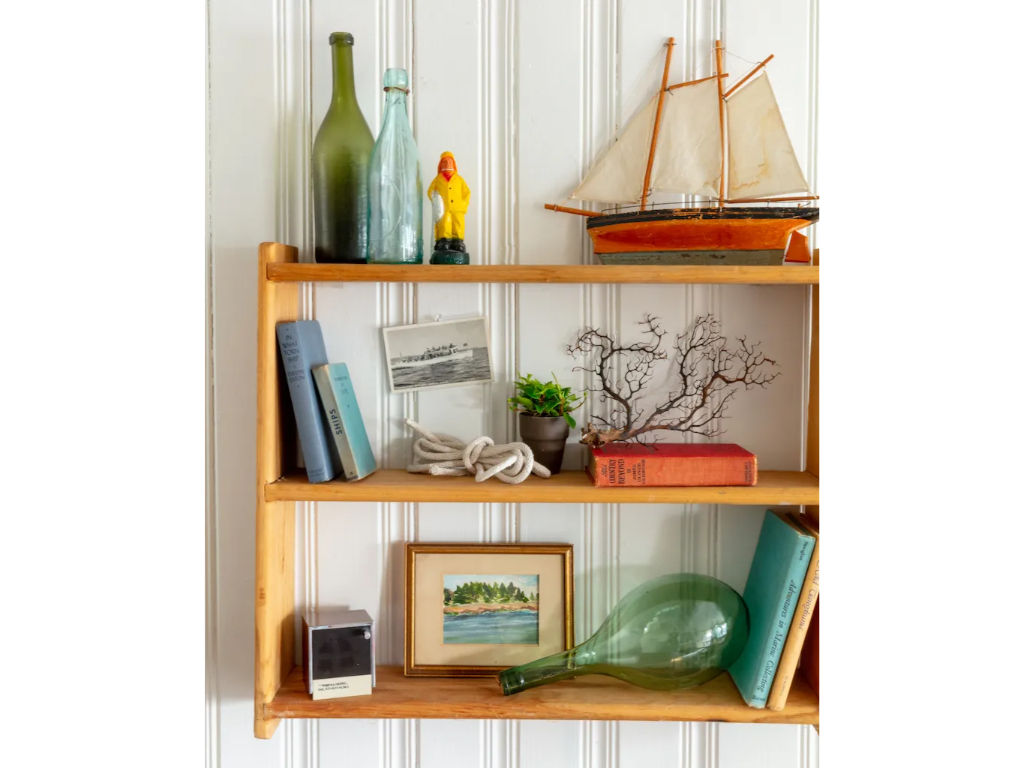 image Touches of whimsy and seaside spirit make this space feel delightfully personal and relaxed.
