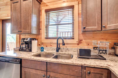 You'll love the fully equipped kitchen!