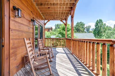 Your furnished balcony is the perfect place to relax after a wonderful day.