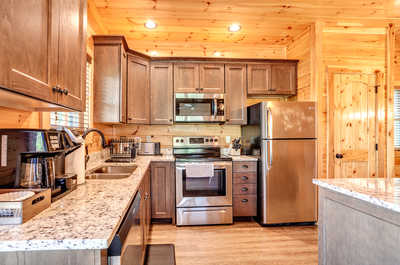 Prepare meals in the comfort of your very own fully-equipped kitchen.