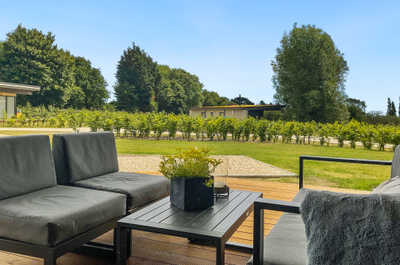 Relax on the fully furnished terrace.