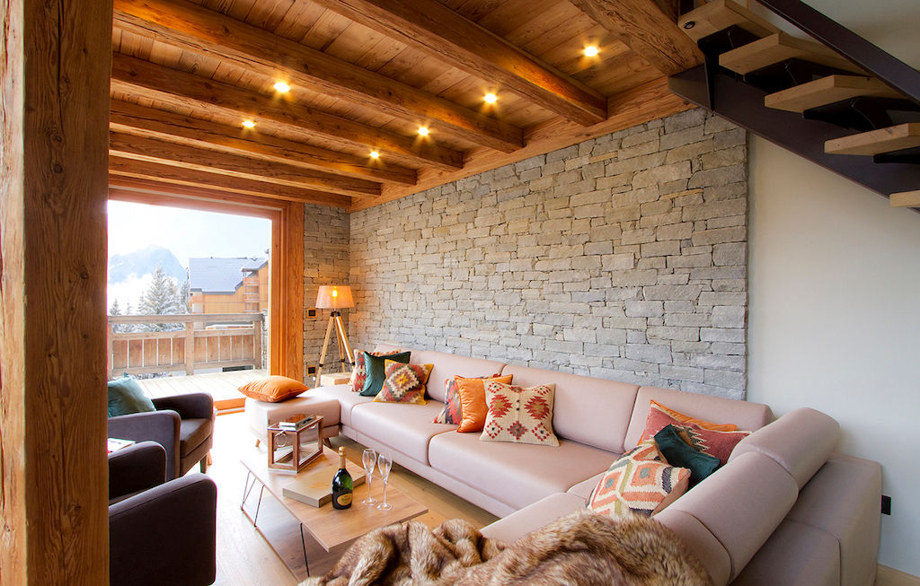 image Relax on the large sectional.