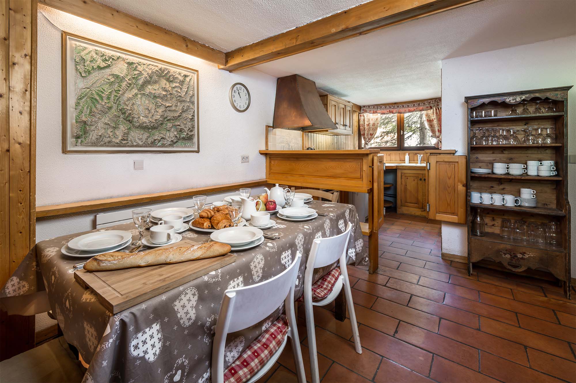 image Enjoy a tasty meal at the dining table.