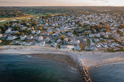 Enjoy Cape Cod Bay views from 3 sides of our home! 