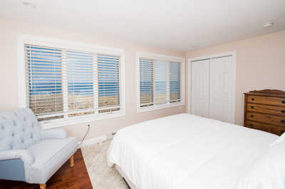 Enjoy the beautiful water view from the second bedroom upstairs.