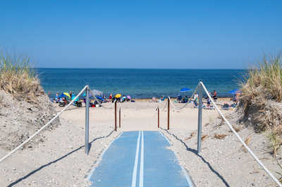 Enjoy the convenient beach access!