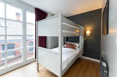 Bedroom 2 with Bun ... ideal for 1 adult (below) and child (above)