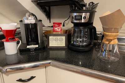 Take advantage of our Nespresso machine, waffle maker and other great appliances.