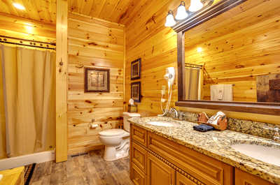 Our space includes 5 fabulous bathrooms with granite counter tops.