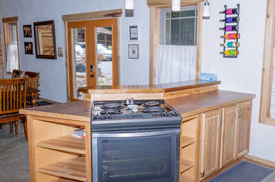 Bake some cookies in the stainless steel oven.