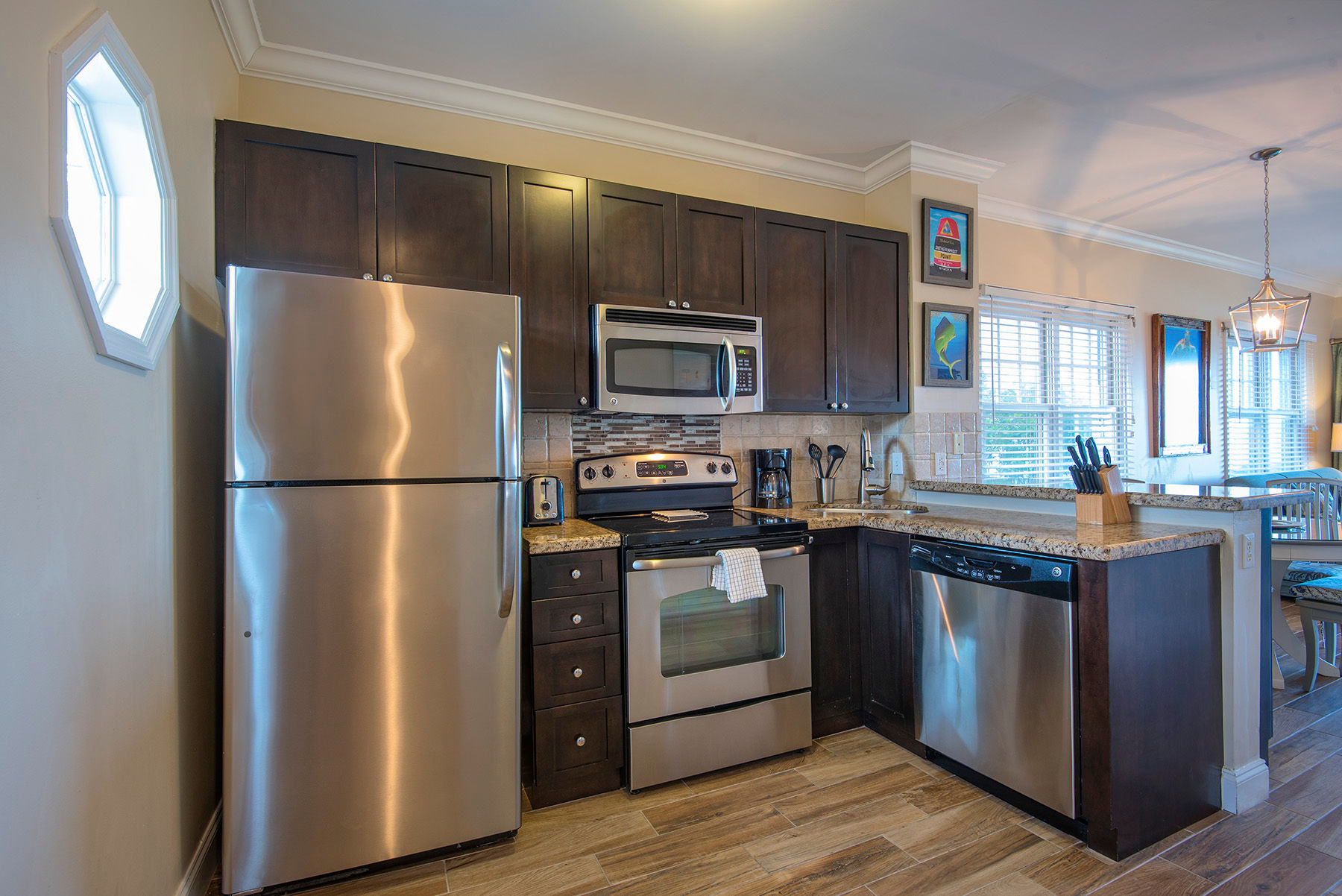 image Our kitchen is fully equipped. A coffee maker is included!