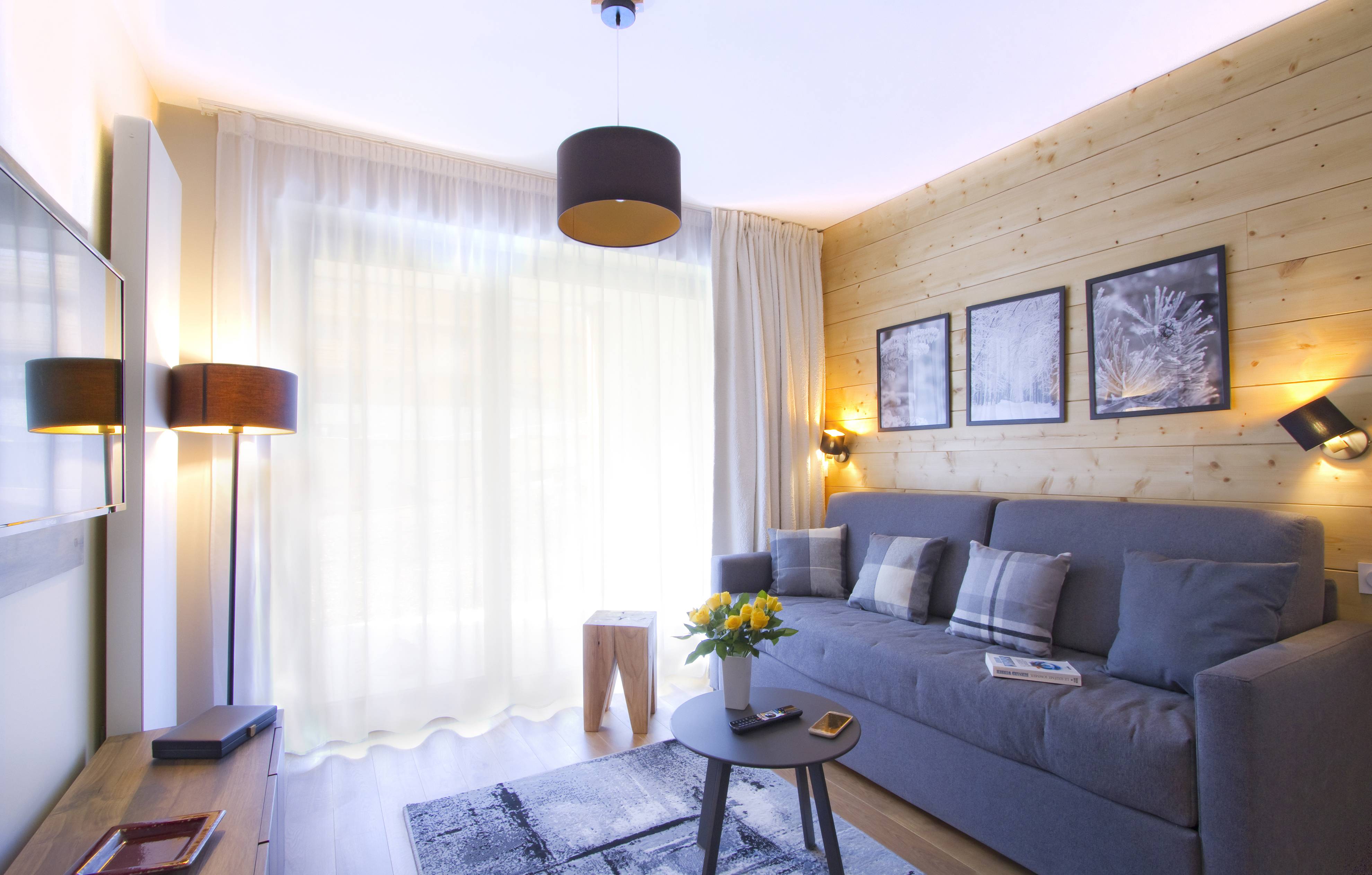 image Relax into our sofa after a long day on your feet.