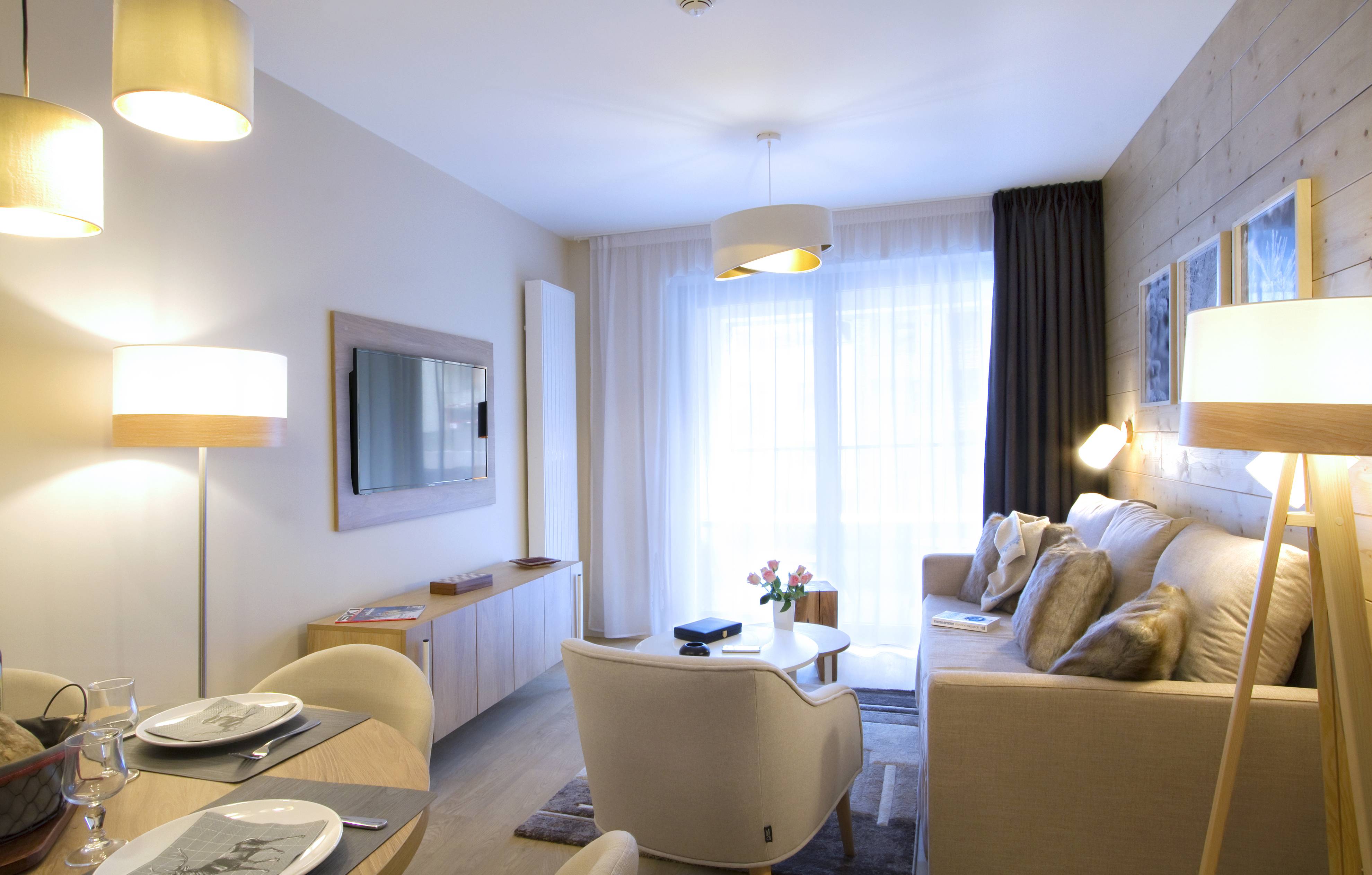 image Find peace and relaxation with your close friends and family in this cozy living room.
