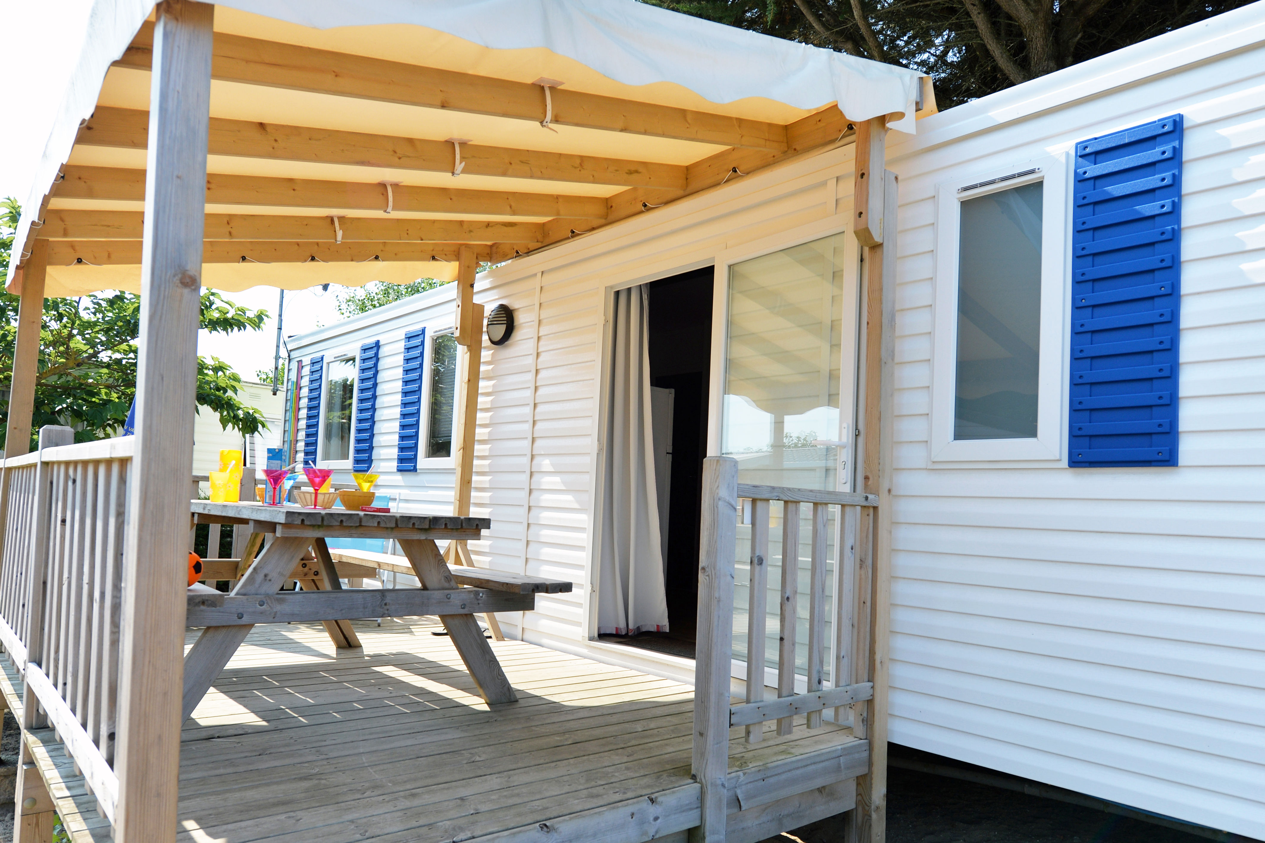 image Step outside to this charming deck area, perfect for morning coffee or al fresco meals in the open air.