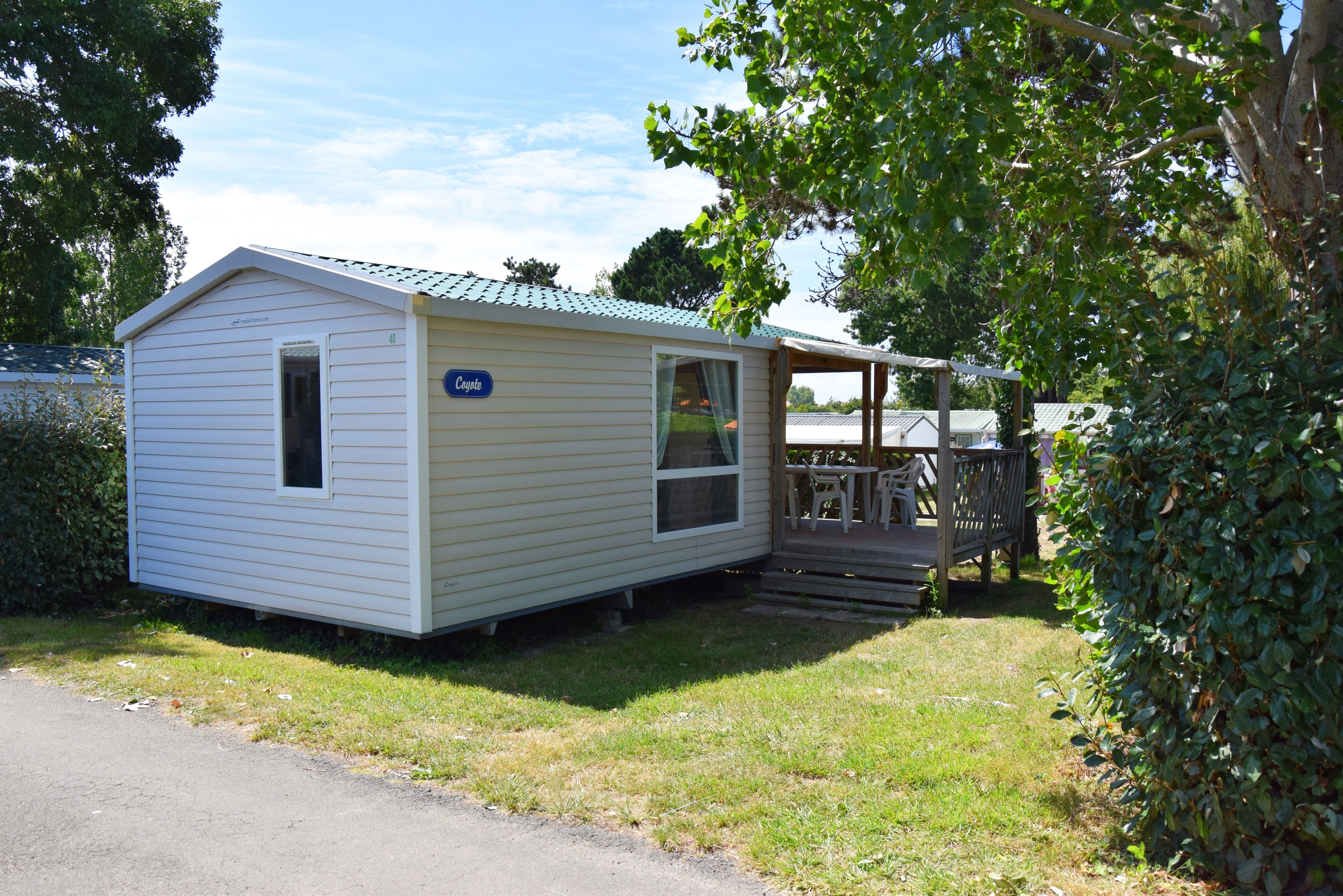 image Stay in comfort and style in our cozy one-bedroom mobile home.