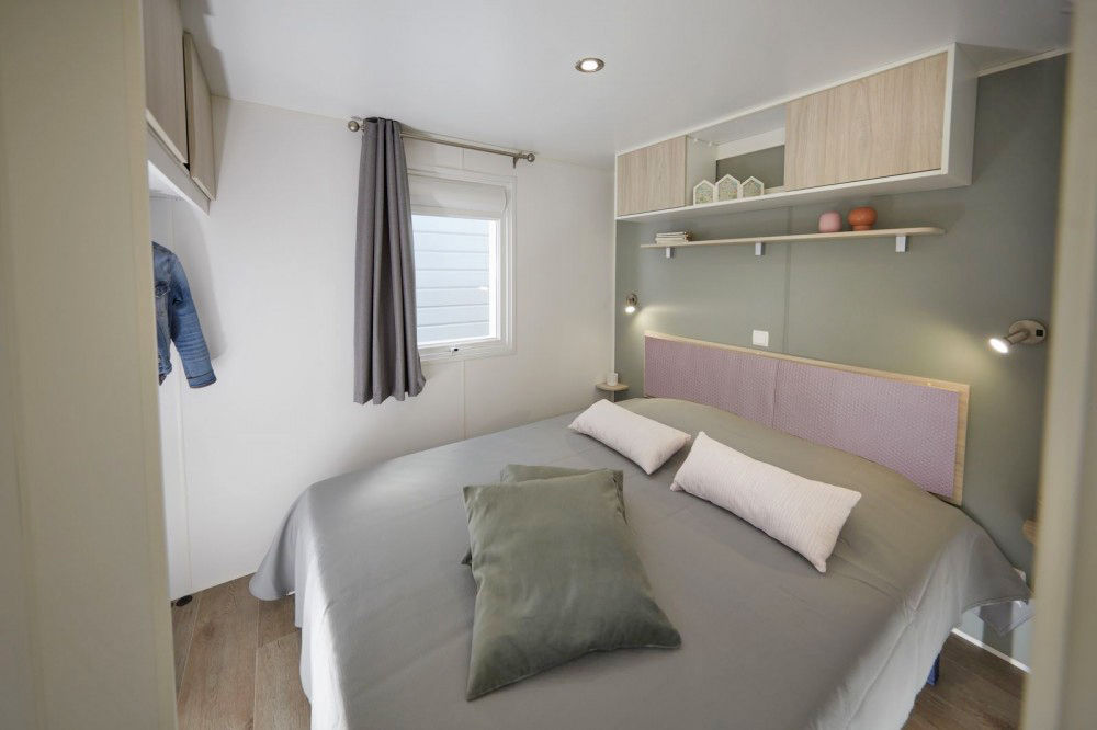 image Our mobile homes blend rustic charm with modern amenities