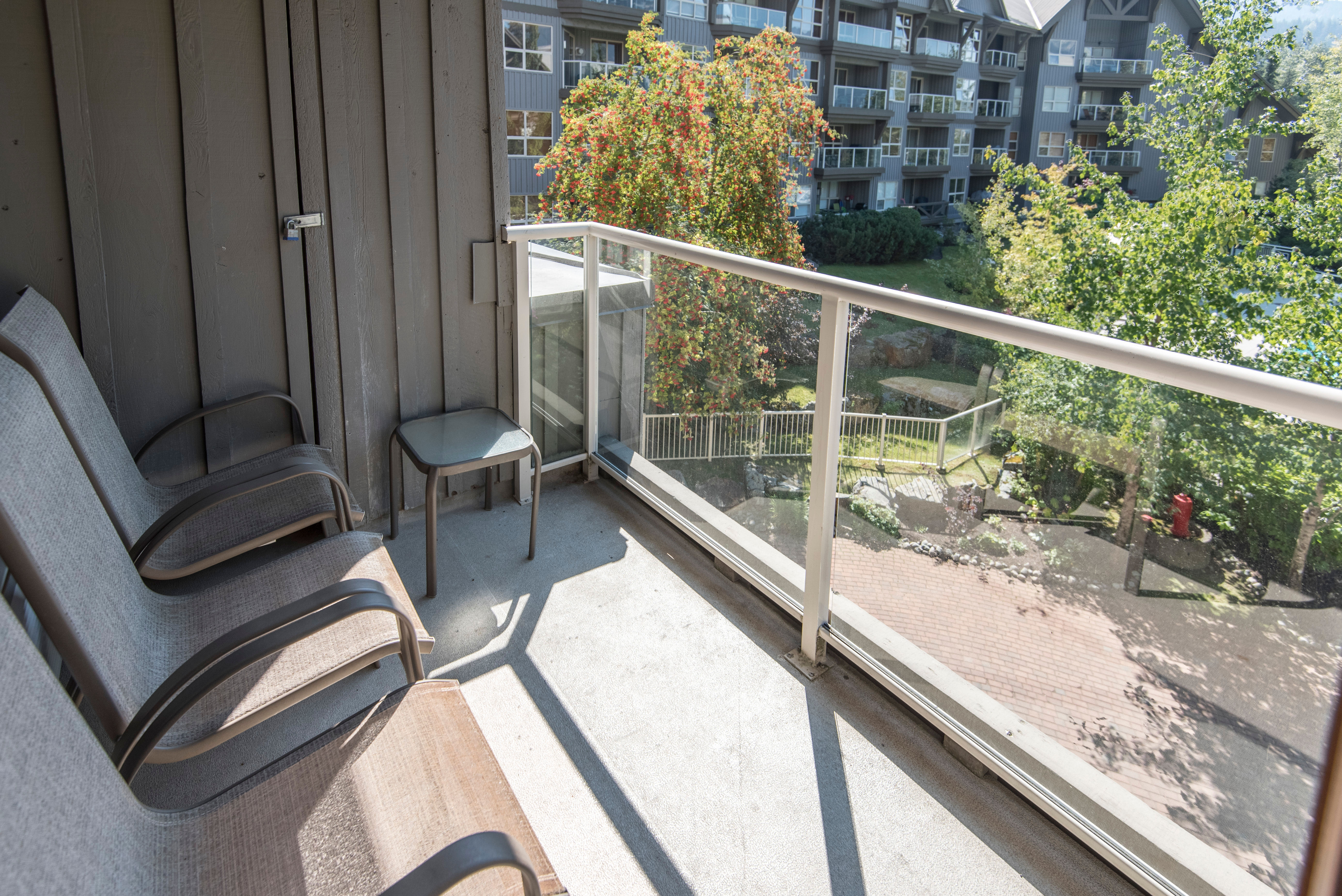 image Open the door and step out onto your private balcony!