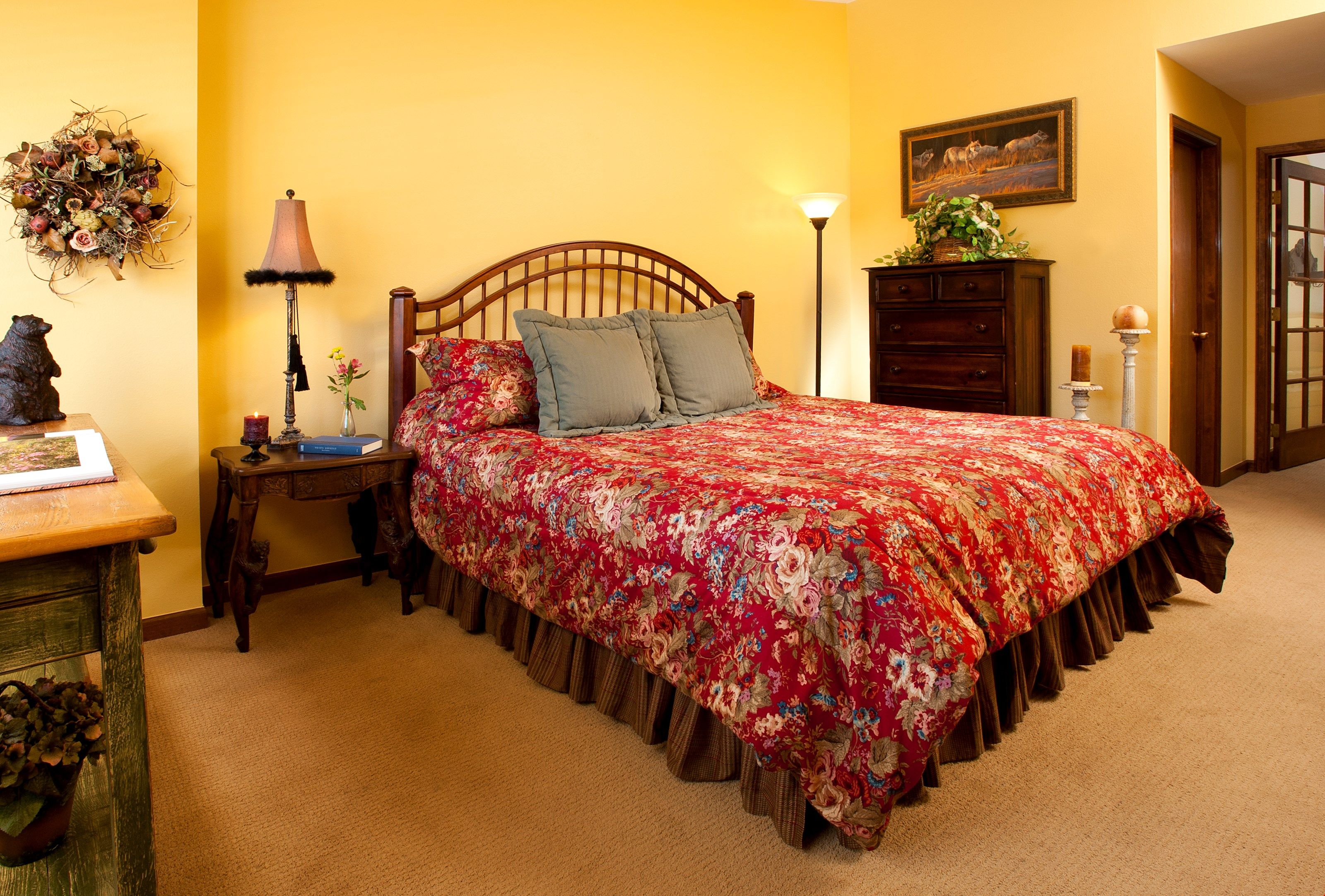 image Get a good night's sleep in one of the spacious bedrooms. Bedding configurations vary.