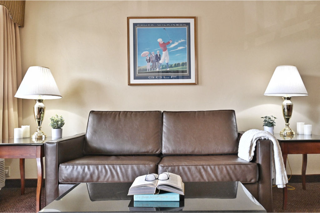 image The living room - the perfect place to kick back and relax.