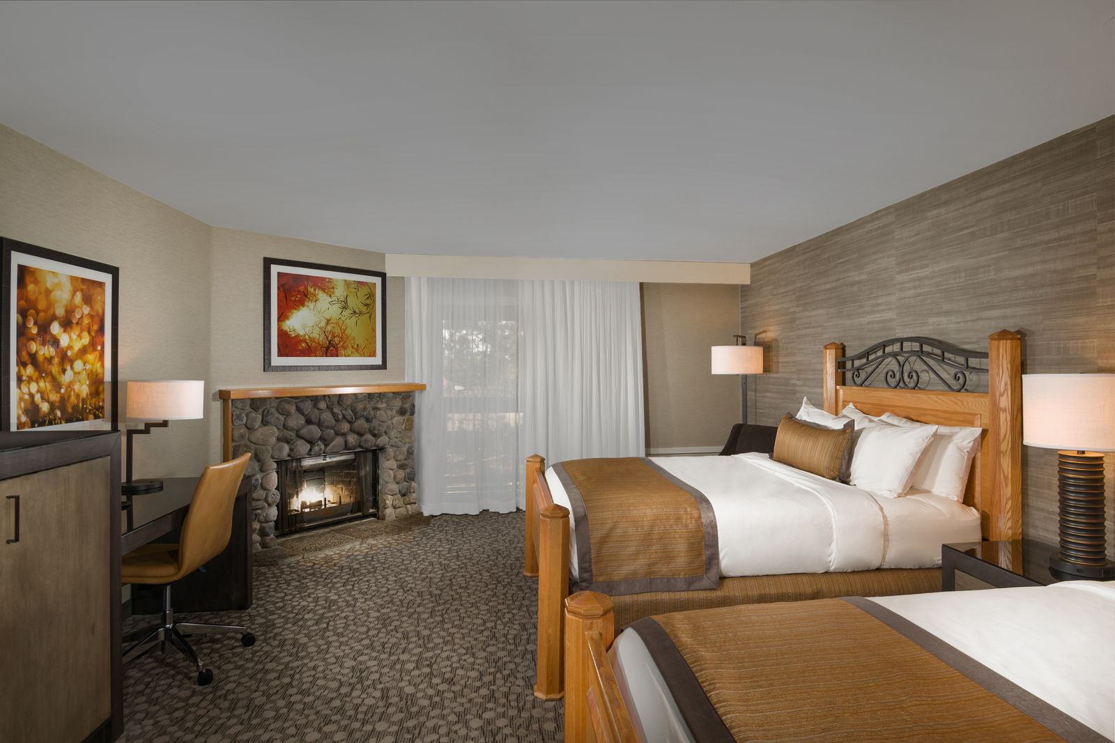 image Cozy up and relax in your home away from home.