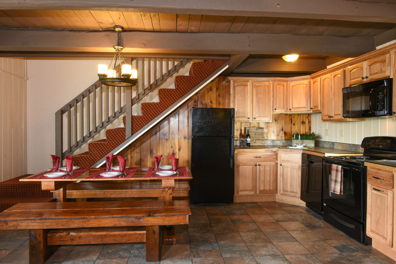 image Enjoy the warm and cozy decor.