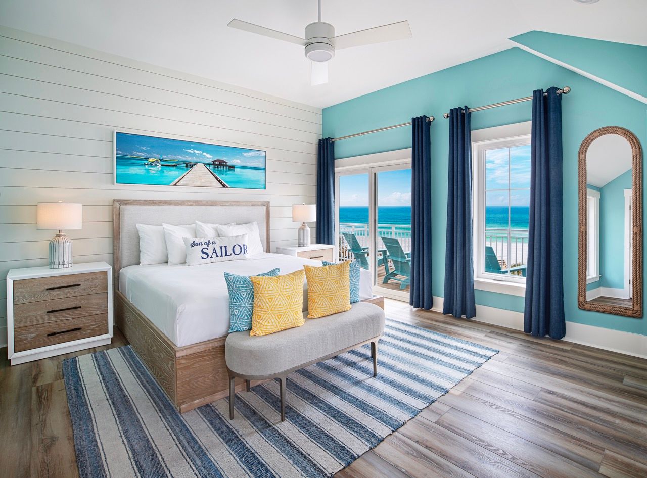 image Wake to views of the gulf in the third-floor Primary Bedroom.