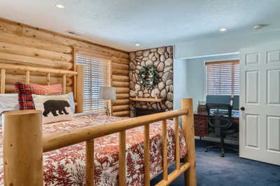 Master bedroom on the second floor.