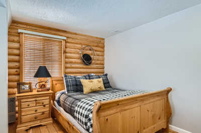 The third bedroom also features a queen bed. 