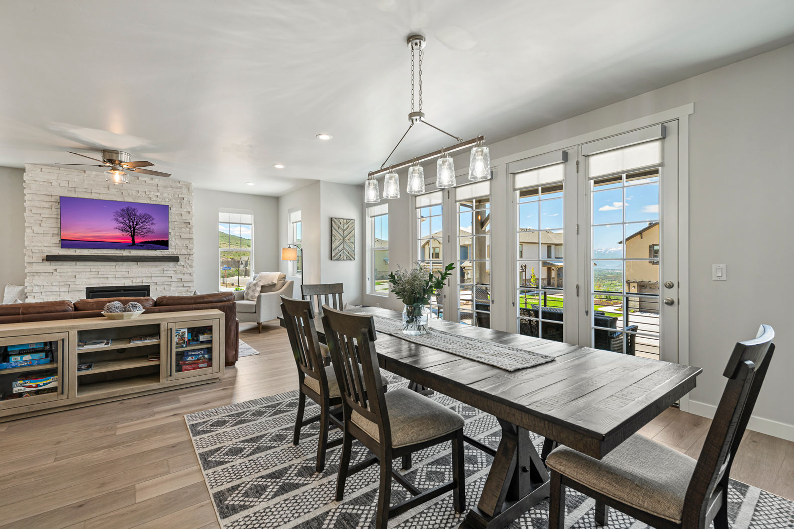 image Gather for memorable meals around our spacious dining table.