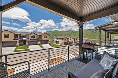 Take in the breathtaking mountain vistas from the comfort of our spacious balcony.