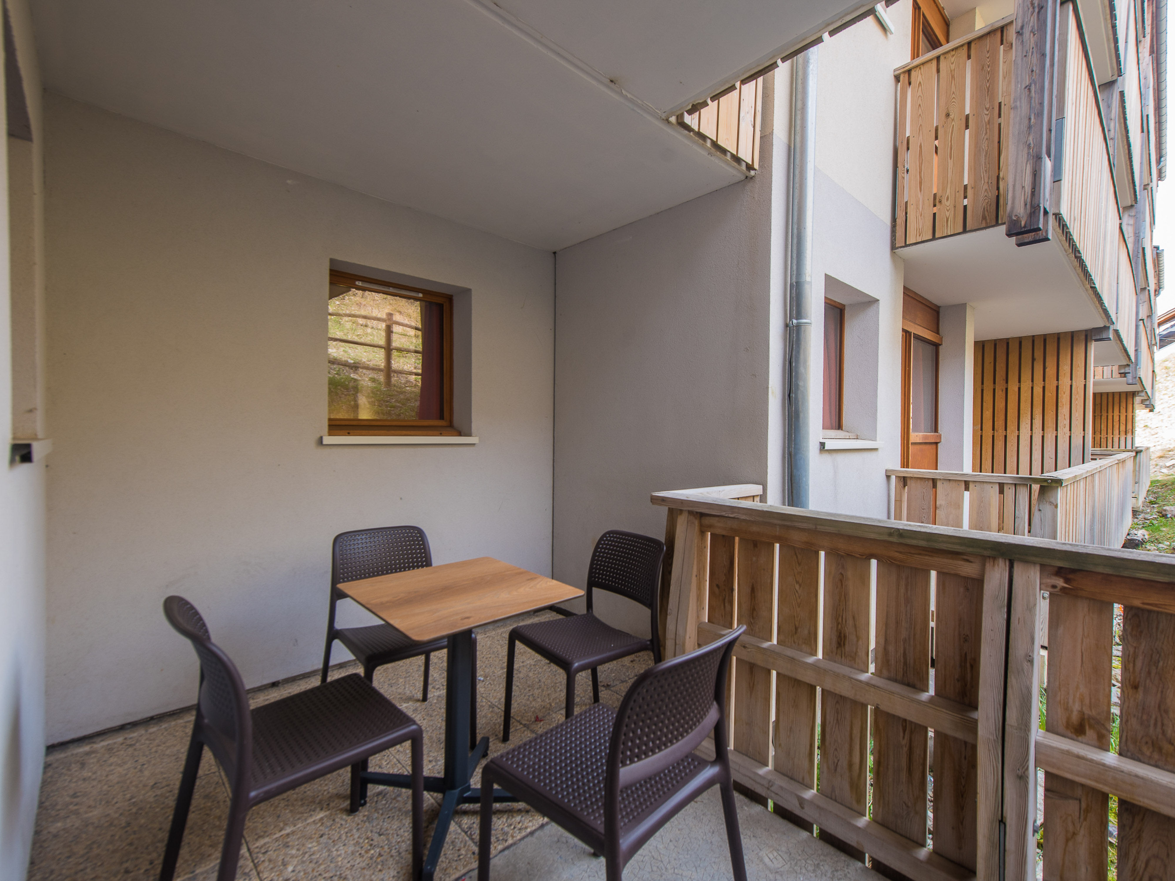 image Step out onto the balcony, your personal outdoor space perfect for unwinding and soaking up the fresh air.