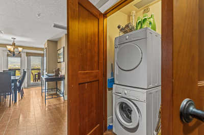 Washer & Dryer: Concealed in style, ensuring clean comforts are always within reach.