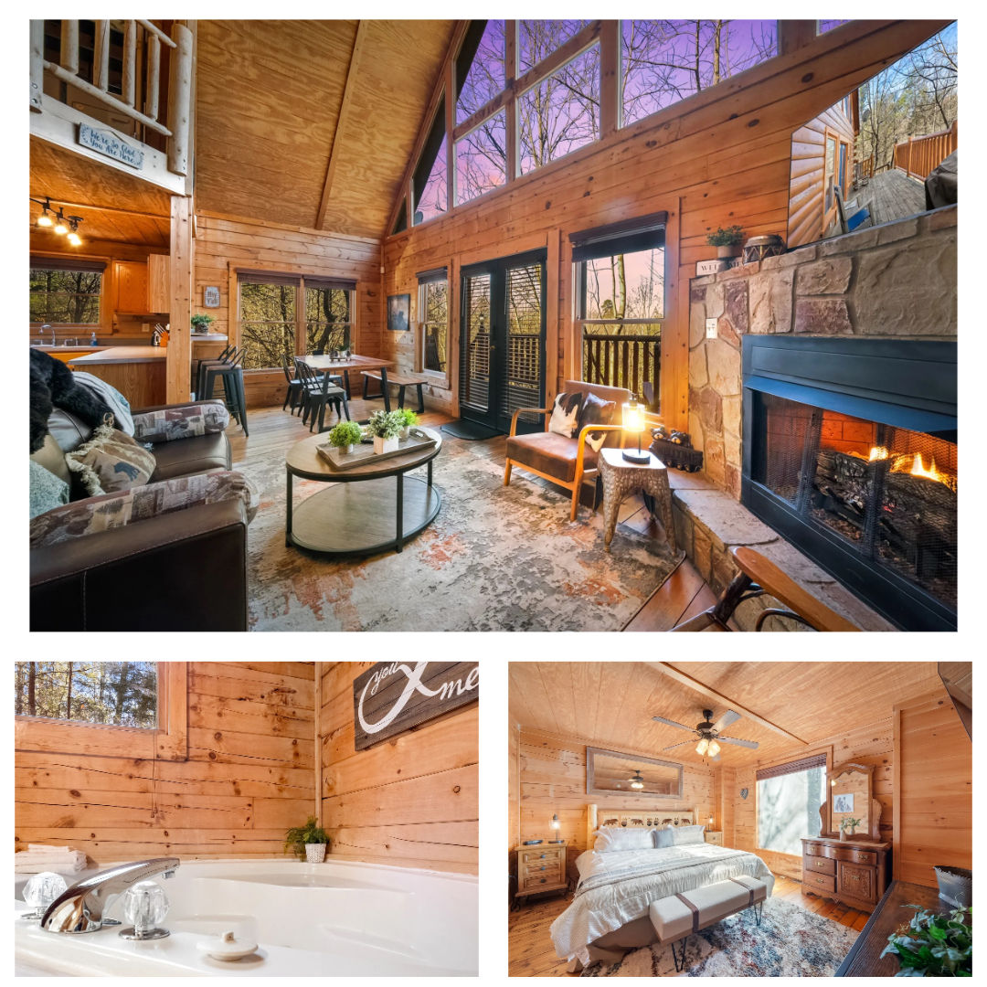 image Welcome to our cozy 1-bedroom cabin with a charming loft—your retreat for comfort and relaxation!