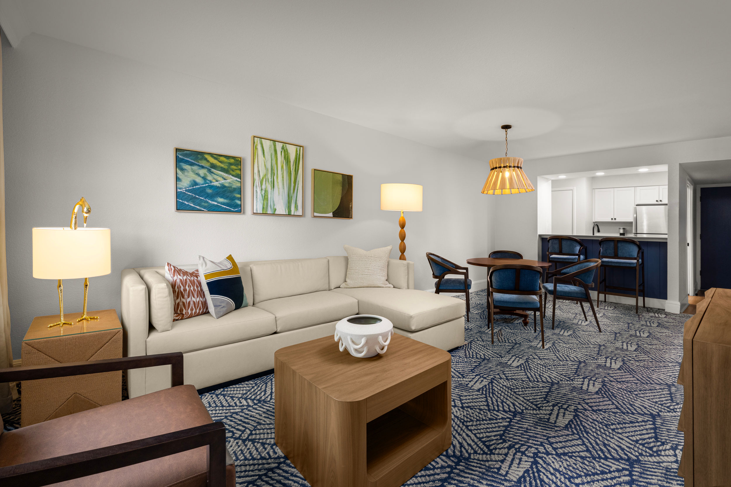 image Relax in a spacious living area that blends style, comfort, and modern touches.