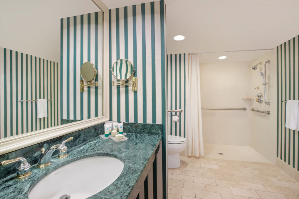 image Luxurious bathroom with a jetted tub for ultimate relaxation.