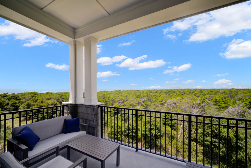 image A spacious balcony providing scenic views and a place to unwind in the fresh air.