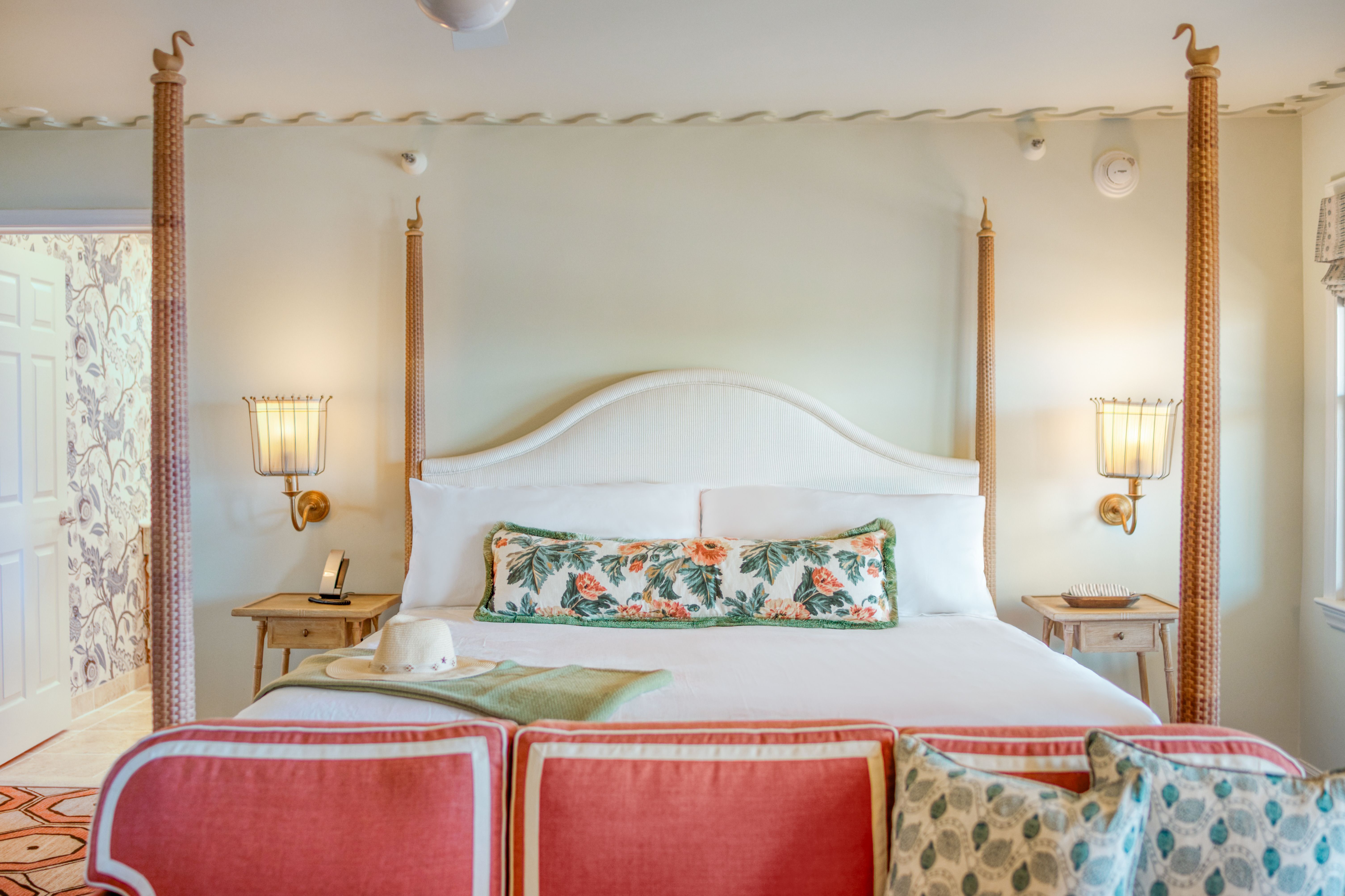 image Cozy up in a sanctuary where warm tones and classic touches welcome you home after a day by the sea.