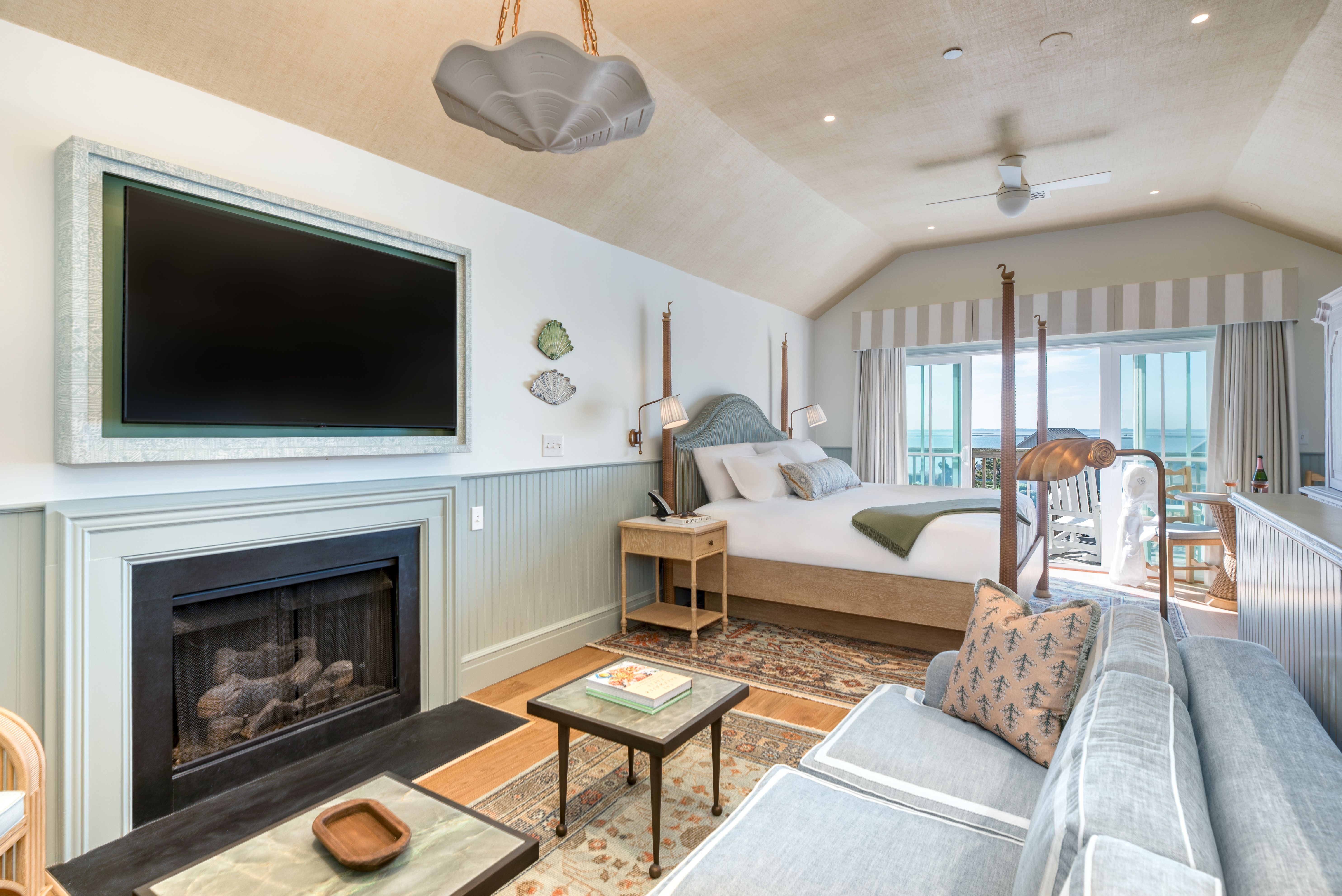 image Gather fireside in a sun-kissed living space where casual elegance and coastal comfort come together.